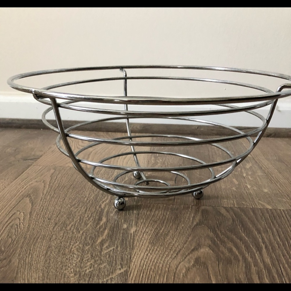 Chrome basket